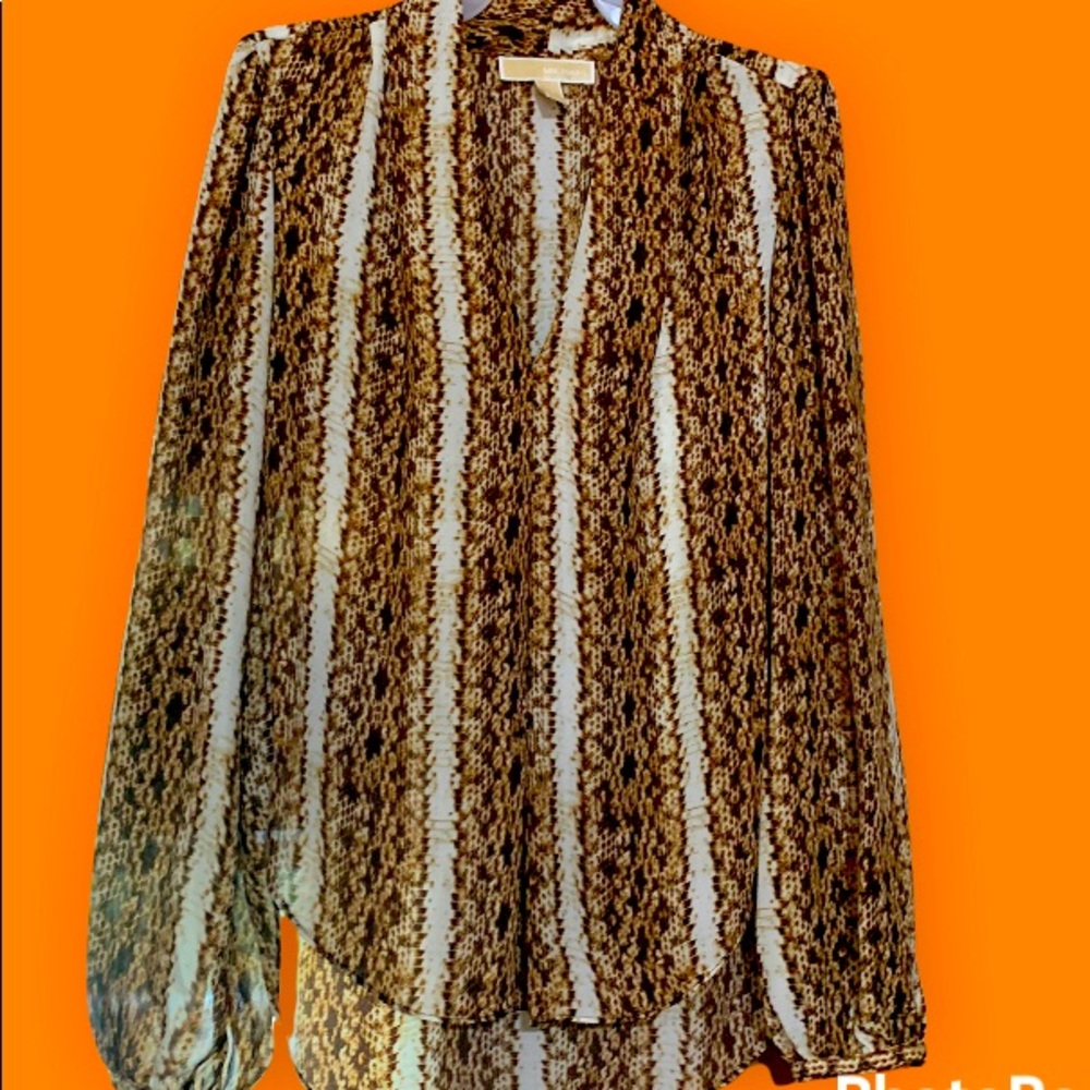 COPY - Michael Kors long sleeve blouse size small